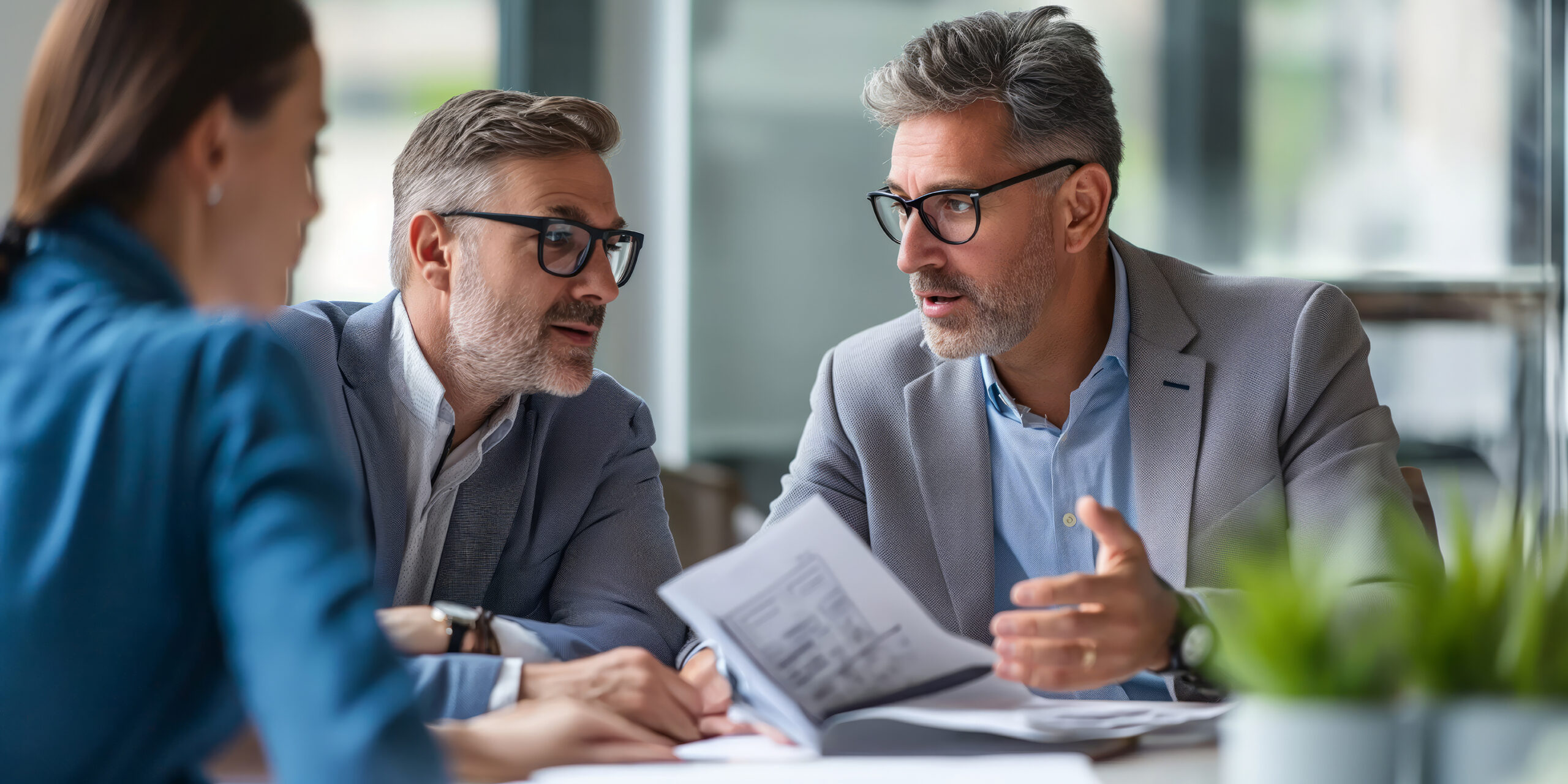 financial advisor assisting a client with retirement planning an